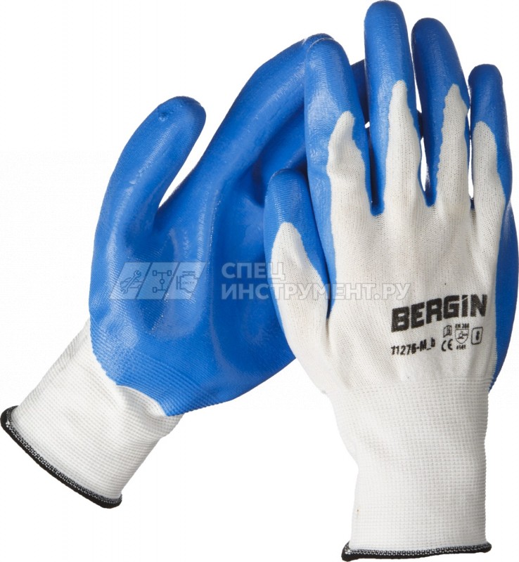 Перчатки ЗУБР "МАСТЕР" маслостойкие для точных работ, с нитриловым покрытием, размер M (8)