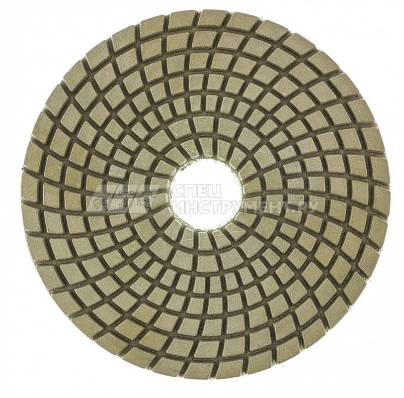 Алмазный гибкий шлифовальный круг ,100 мм, P50, мокрое шлифование, 5 шт.
