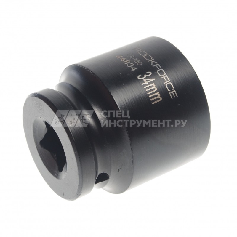 Головка торцевая 34мм 1/2" 12-гранная ударная L=60мм ROCKFORCE   RF-44834 /1/10