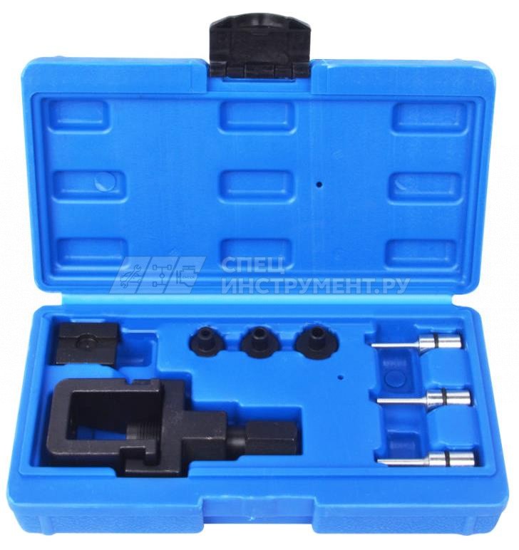 Набор инструментов для сборки и разборки цепей, в кейсе