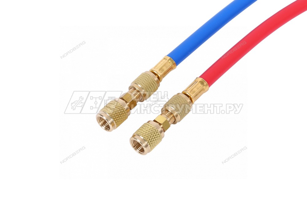 Коллектор манометрический со шлангами и муфтами в кейсе