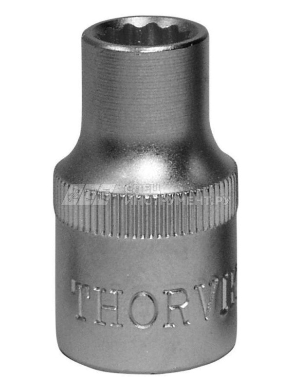 Головка торцевая 12-гранная 1/4"DR, 4 мм