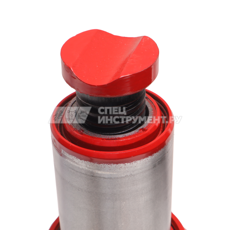 Домкрат гидравлический бутылочный с двумя штоками 10т (h min-180мм, h max-430мм, ход штока-190мм, ход винта-60мм) GTE /1/6