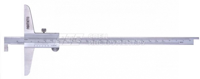 Штангенглубиномер нониусный с крюком 0,05 мм, 0—300 мм