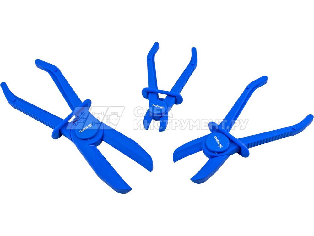 Набор зажимов для шлангов и патрубков, 3пр.