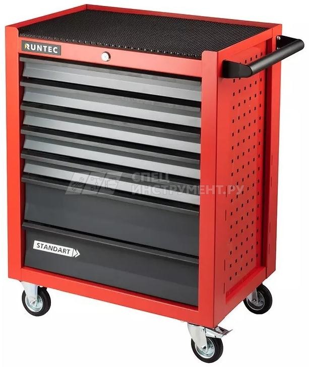 Тележка инструментальная 7 полочная Standart красная