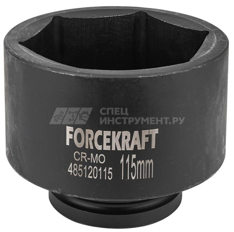 Головка ударная глубокая 1", 115мм (6гр.)
