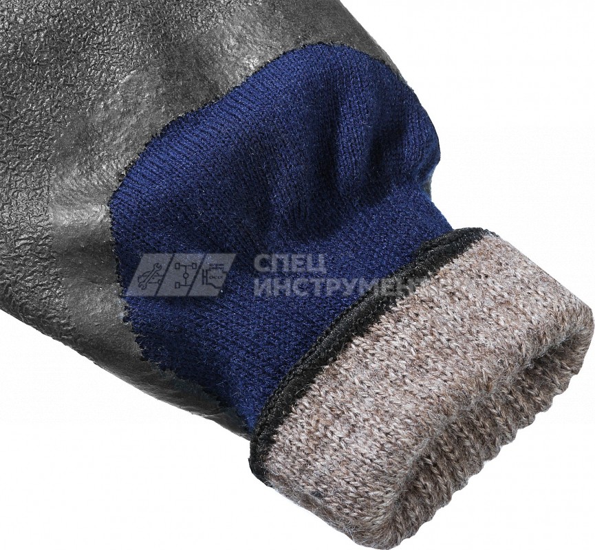 ЗУБР СИБИРЬ, размер L-XL, перчатки утепленные, двухслойные, акриловые.