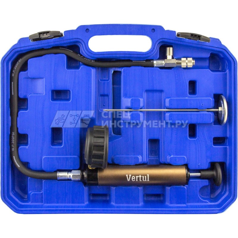Набор для опрессовки системы охлаждения 14 предметов Vertul