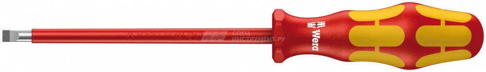 160 i SL VDE Отвёртка диэлектрическая шлицевая, 1.6 x 8 x 200 мм