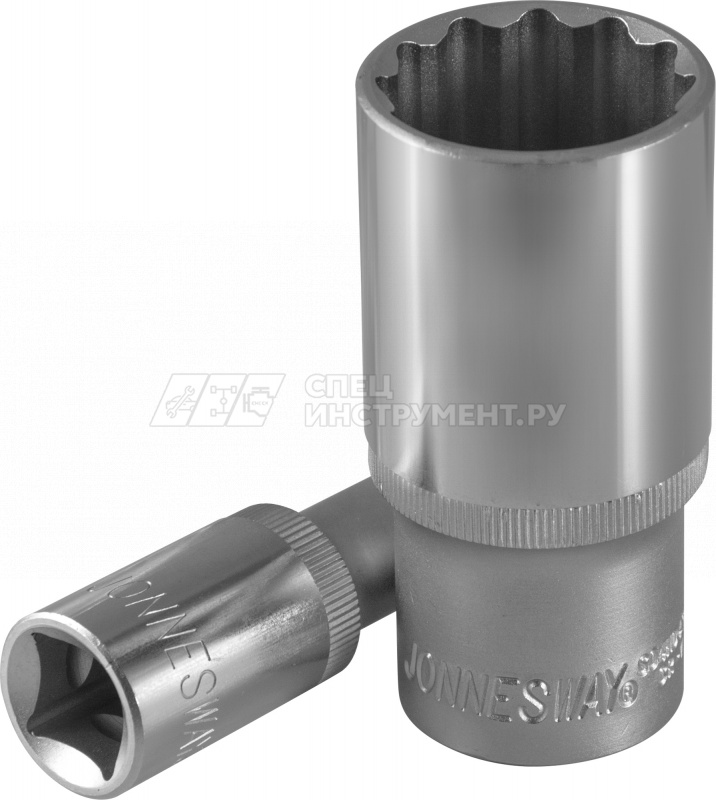 Головка торцевая 12-гранная глубокая 1/2"DR, 22 мм
