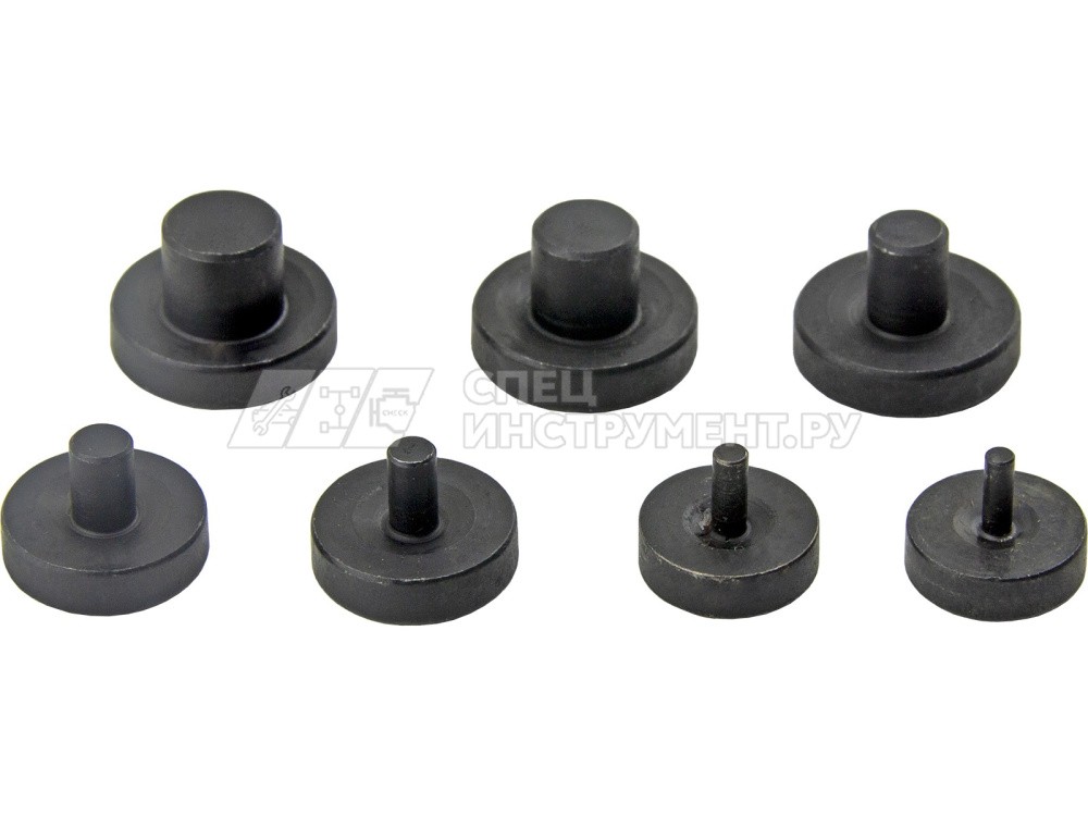 Комплект адаптеров для развальцовки трубок 7шт. (4, 4.75, 6, 8, 10, 12, 14мм) FORSAGE F-656AM-P