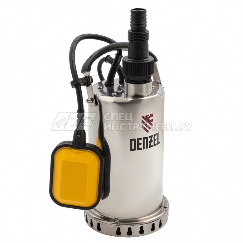 Дренажный насос DP600X, 600 Вт, подъем 7,5 м, 8500 л/ч// Denzel