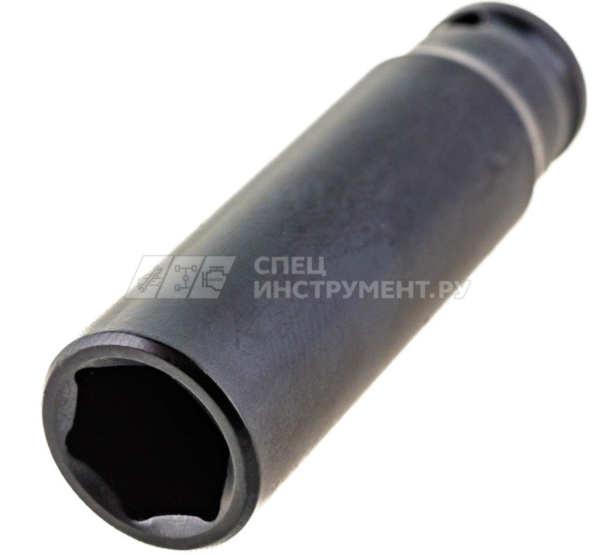 Головка торцевая 10мм 1/4" 6-гранная ударная удлиненная L= 60 мм ROCKFORCE RF-4255010 /1/10/180