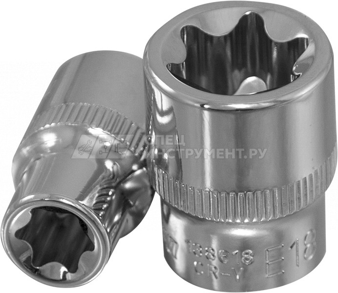Головка торцевая 1/2" DR внешний TORX® E16