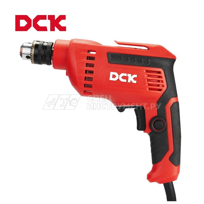 Дрель DCK KJZ10-10, 460Вт,ЗВП, реверс