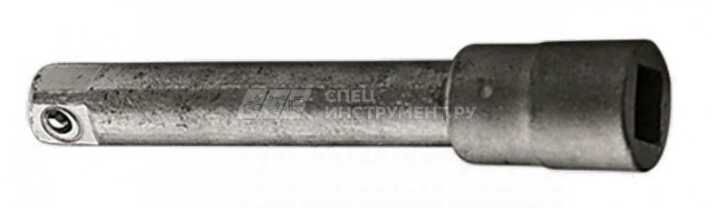 Удлинитель для воротка, 125 мм, с квадратом 12,5 мм, оцинкованный (НИЗ)
