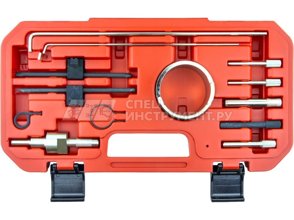 Набор фиксаторов для установки фаз ГРМ (HPi, HDi CITROEN, PEGEOT) дополнение набора -4675 (в кейсе)
