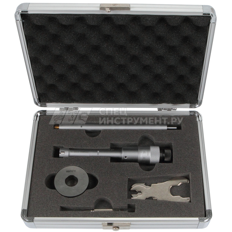 Нутромер микрометрический трехточечный 0,001 мм, 6-8 мм