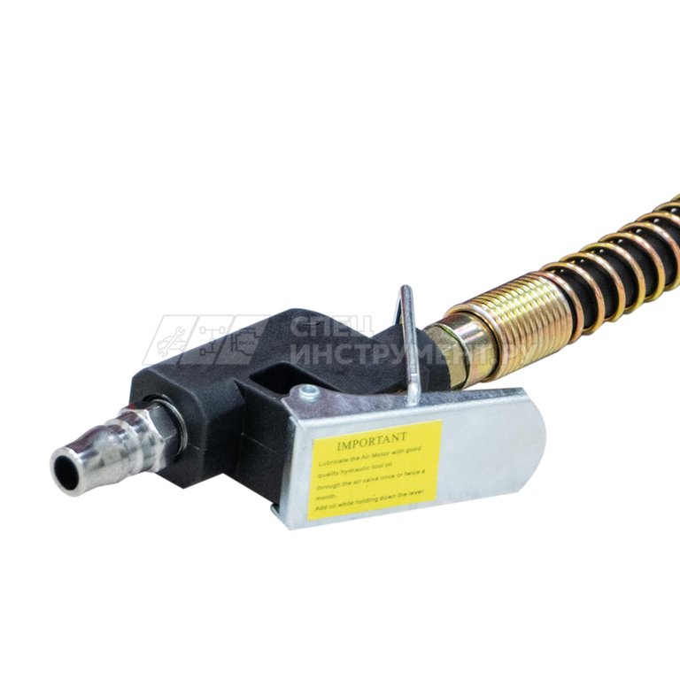 Домкрат пневмогидравлический 35т (h min-255мм, h max-405мм, ход штока-150мм) GTE /1/1