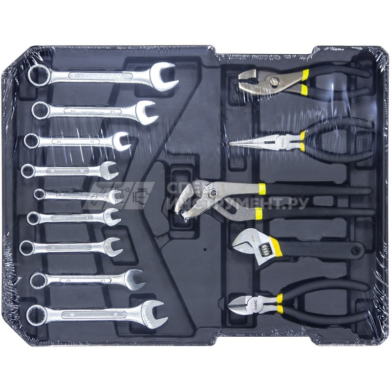 Набор инструментов 186пр. 1/4" 1/2" (6-гр.) (4-30мм) "Дорожный кейс"