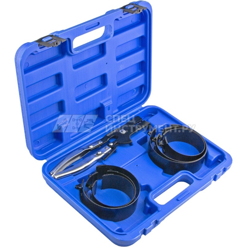 Набор оправок для сжатия поршневых колец ø73-111мм, 7пр.