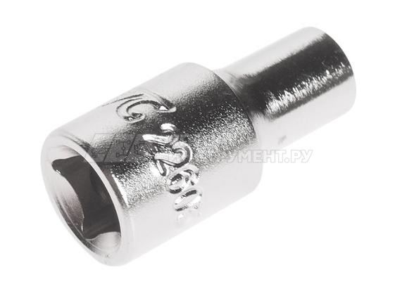 Головка торцевая 12-гранная 1/4" х 5.5мм, длина 25мм