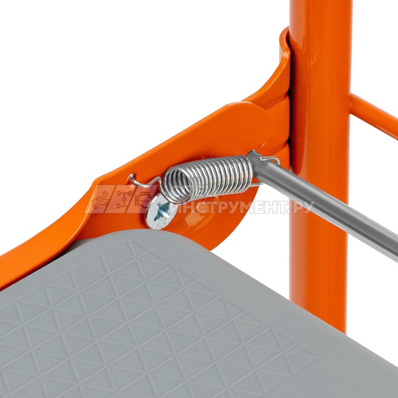 Скамейка садовая Nika, оранжевая// Россия