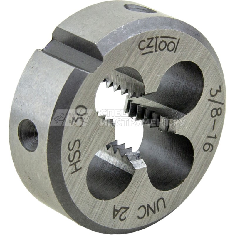 Плашка дюймовая 3/8"-16 UNC, HSS Bucovice 245380