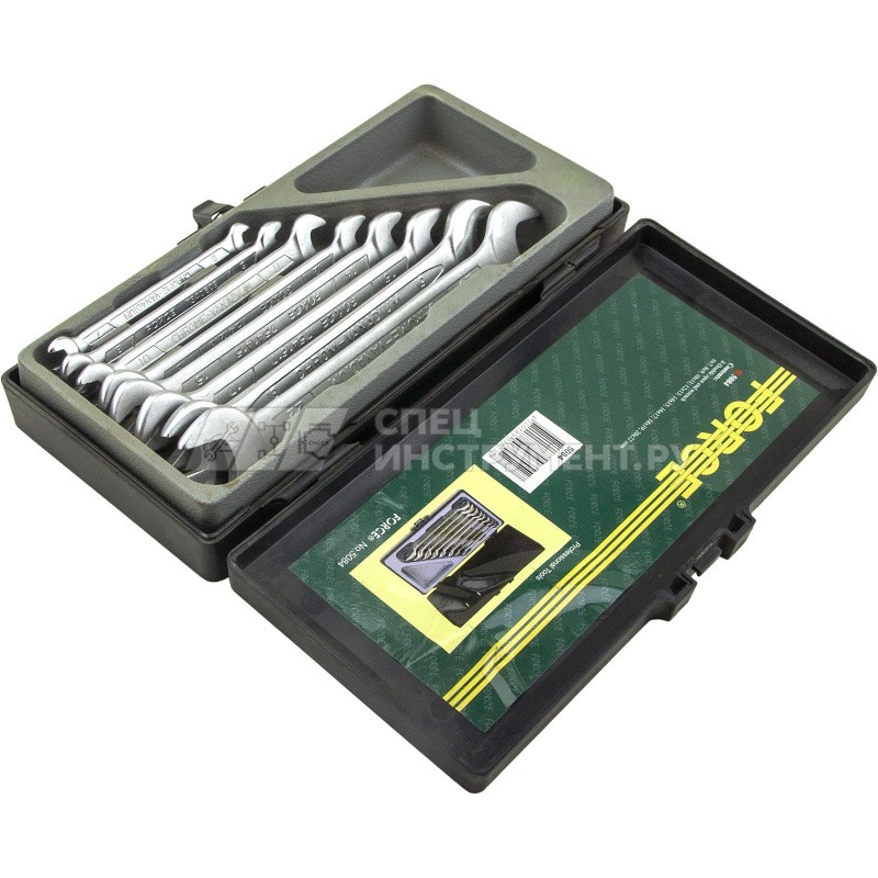 Набор ключей гаечных рожковых 6-22 мм, 8 пр.