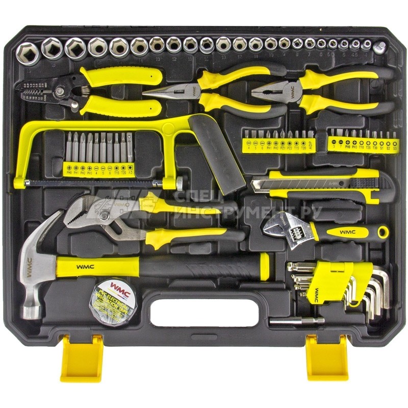 Набор инструментов 168пр. 1/4'', 3/8'(6гр)'(4-19мм)