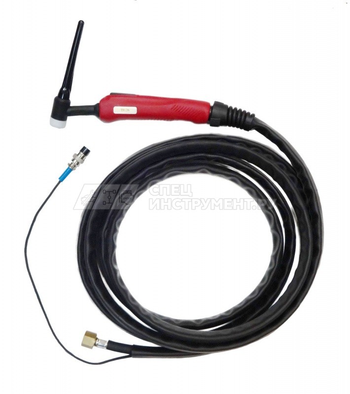 Горелка TIG 26 180A(35%) TIG 180,200, 8m (3/8G) (без управляющих разъемов)