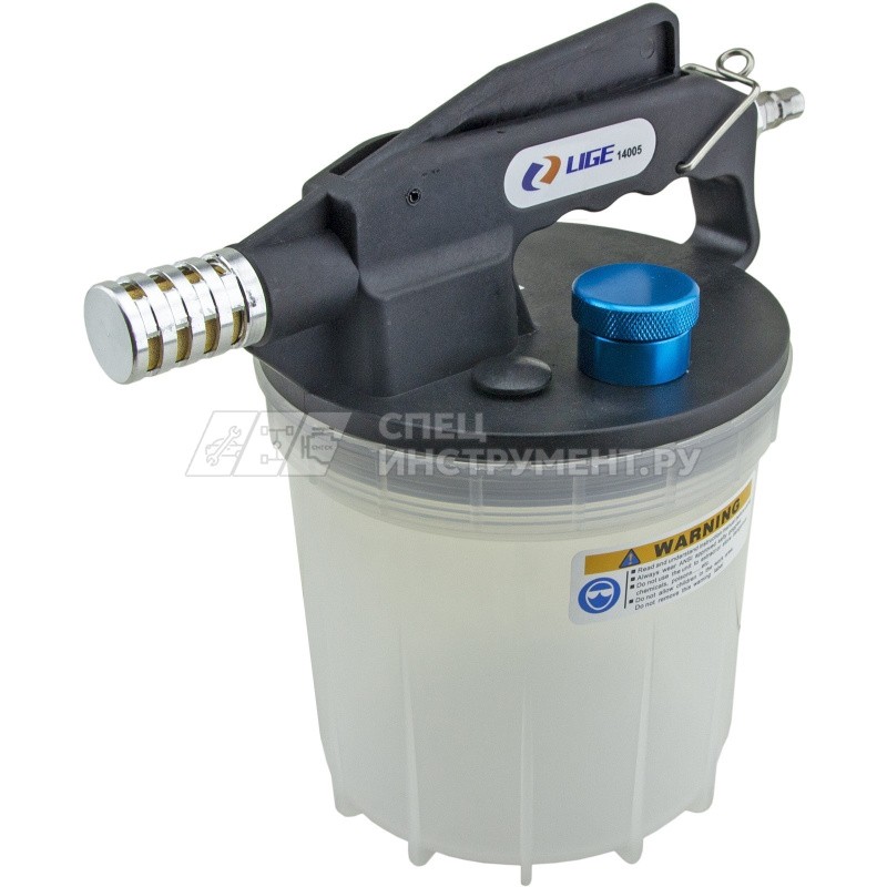 Пневматический насос для замены тормозной жидкости 2л., 1000 куб.с., 1/4" 40-170psi LG-14005 LIGE