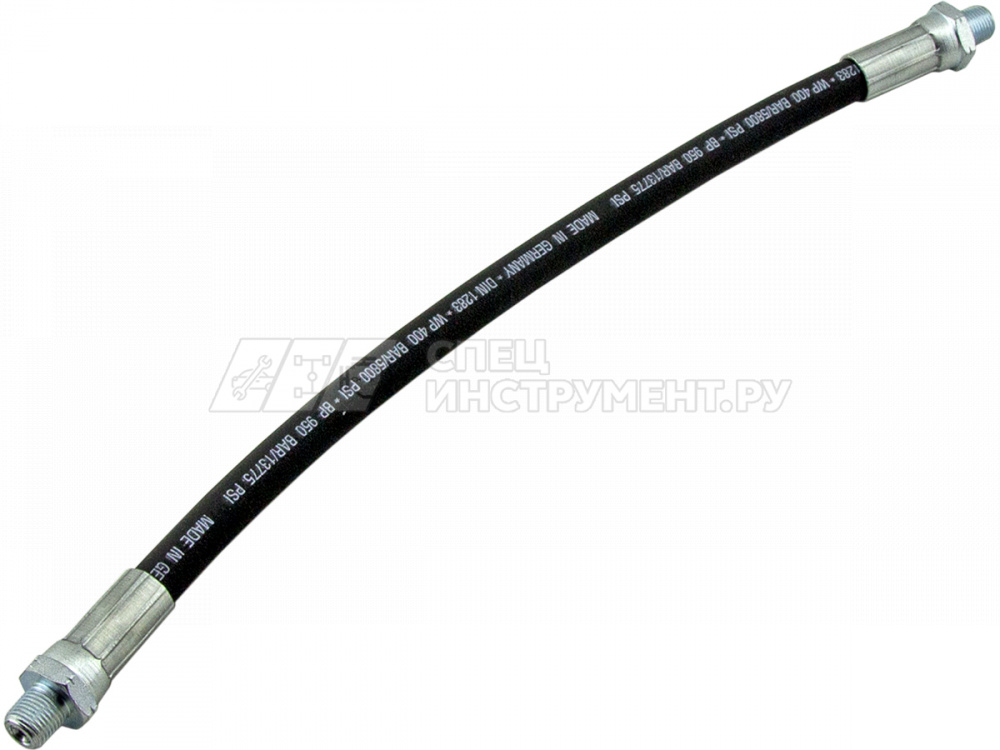 Сменный шланг для смазочных шприцев 300 мм, 400атм., 1/8"BSPT GHC/HP-12/B