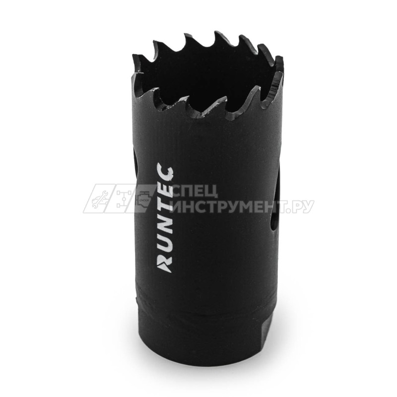 Коронка биметаллическая 22 мм RUNTEC BiM HSS-Co8, 4-6 TPI