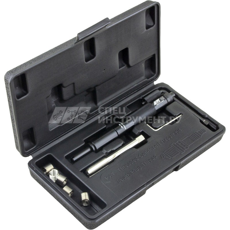 Набор для восстановления резьбы свечей зажигания (пружинная вставка) 5шт.-М11*1,5 (41/64")