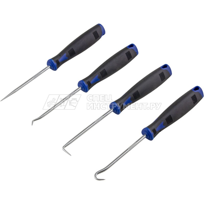 Набор крючков для демонтажа сальников и уплотнителей, 4пр.