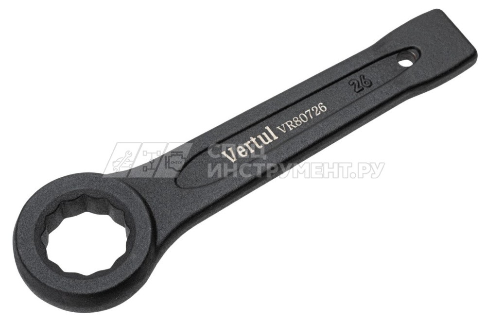 VR80726 Ключ накидной ударный 26 мм.