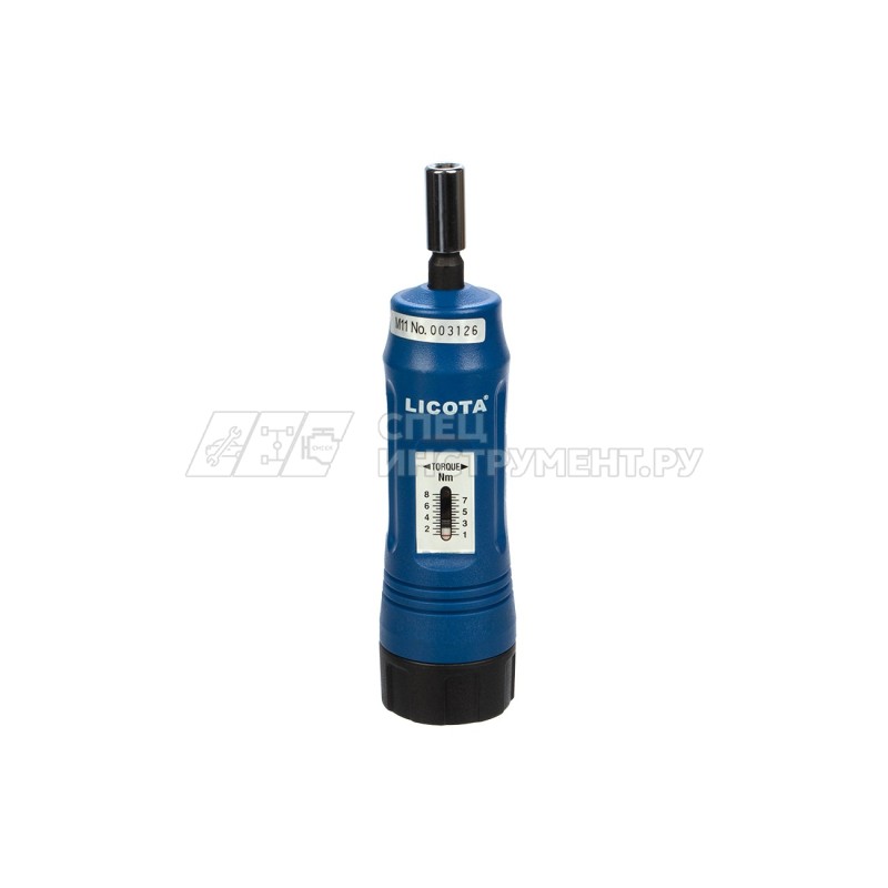 Отвертка динамометрическая 1/4", 1-8Nm, набор 20 пр.