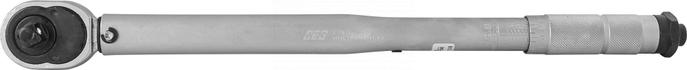 Динамометрический ключ 1/2 дюйма DR, 28-210 Нм, длина ручки 470 мм, пластиковый кейс