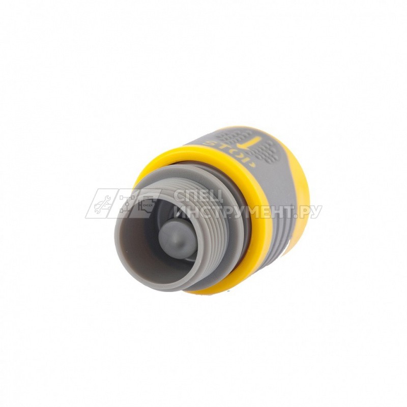 Соединитель быстросъемный, наруж, резьба 3/4"с аквастоп,