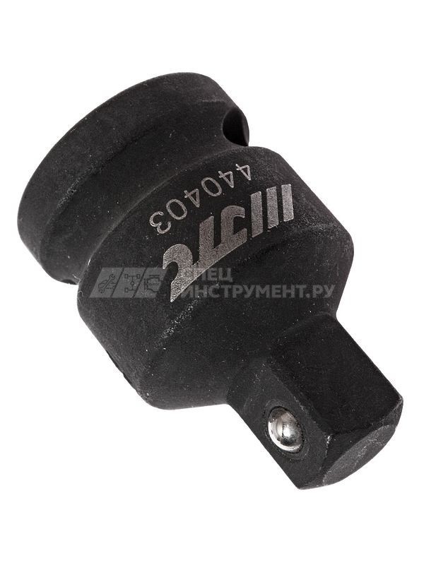 Адаптер ударный F1/2" х M3/8" диаметр 25мм, L-38мм