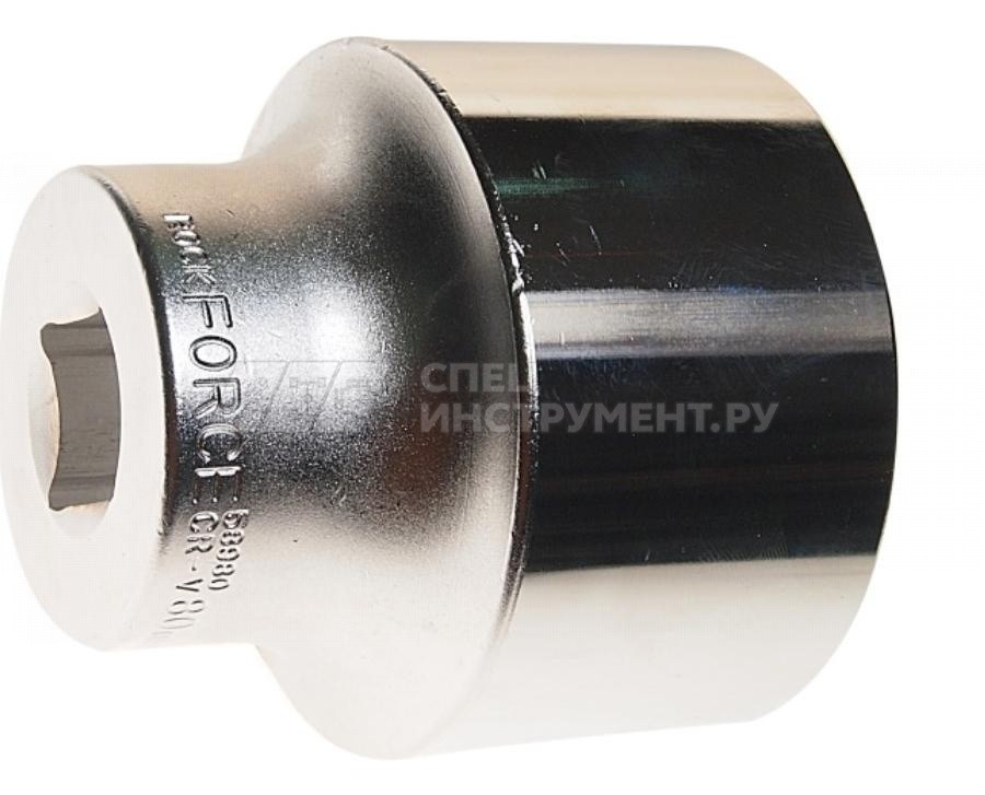 Головка торцевая RF-58980: 1"DR 12-гранная 80мм