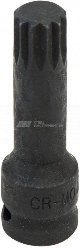 Головка ударная удлиненная SPLINE 1/2" M18x78мм VAG "AV Steel" AV-927025