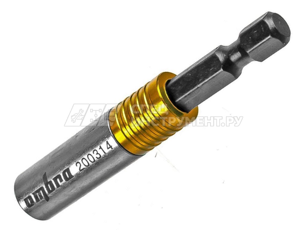 Магнитный держатель для бит 1/4" HDR L=67 мм с дополнительной фиксацией