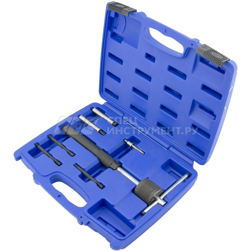 Набор специальных приспособлений для демонтажа закисшых свечей накаливания 7пр.