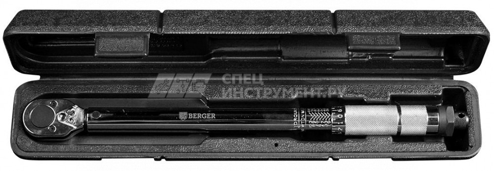 Ключ динамометрический щелчковый 3/8" 19-110 Нм BERGER BG2156