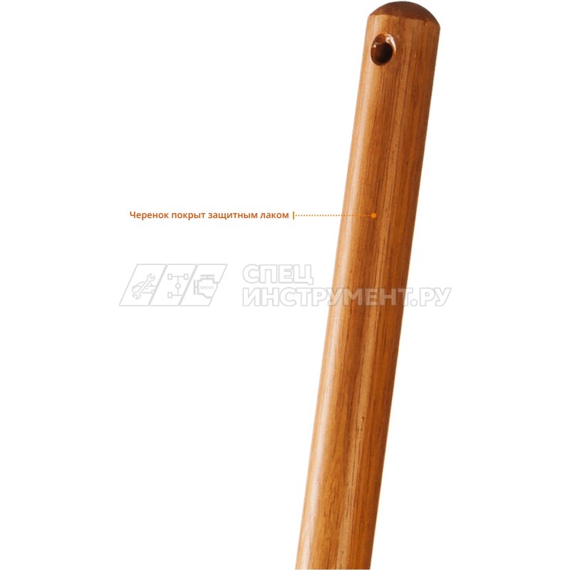 Лопата "Профи-10" совковая, деревянный черенок, ЗУБР Профессионал