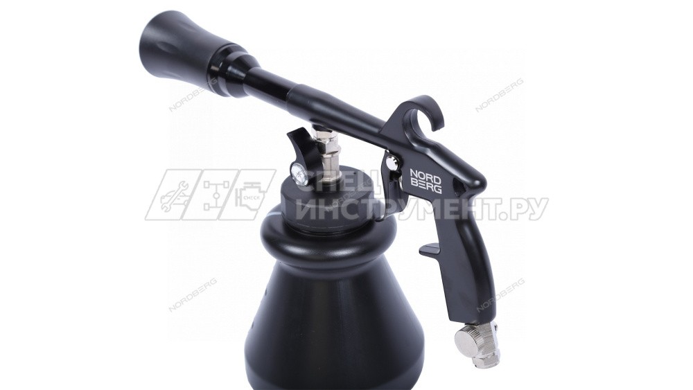 Пистолет моющий с пластиковой вращающейся насадкой