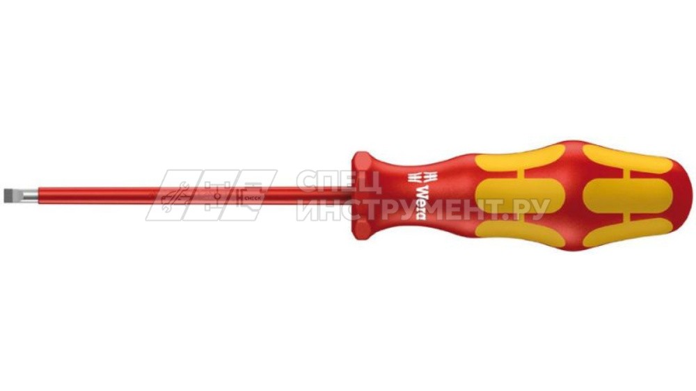 600 i SL VDE Kraftform Classic Отвёртка диэлектрическая шлицевая, 1.2 x 6.5 x 150 мм
